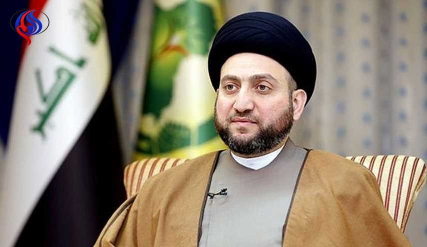 السيد عمار الحكيم يبارك الرئيس روحاني اعادة انتخابه