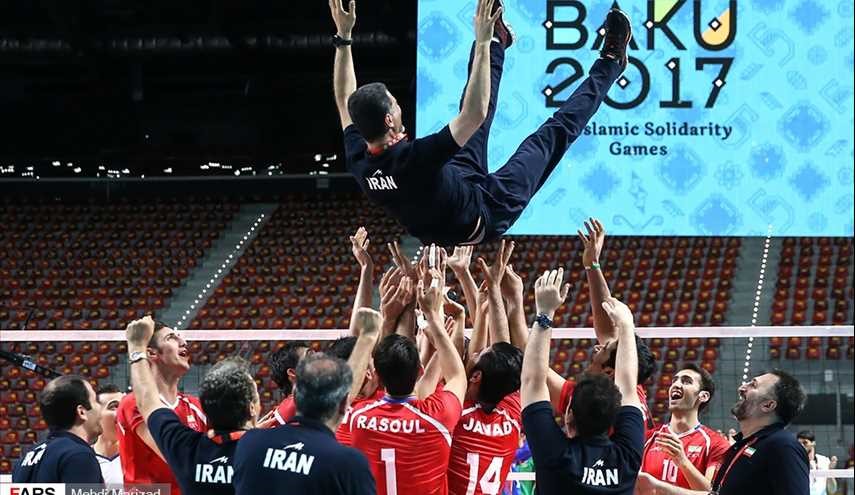 قهرمانی تیم ملی والیبال جوانان در بازی‌های کشورهای اسلامی2017/باکو/ تصاویر