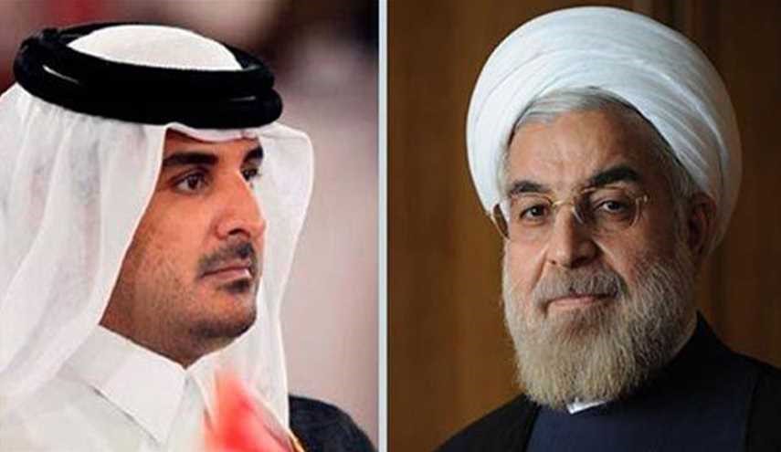 أمير قطر يهنئ الرئيس روحاني بفوزه بولاية رئاسية ثانية