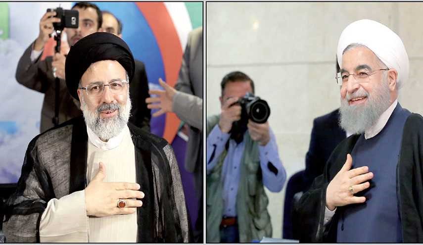 میزان آرای روحانی و رئیسی در تهران