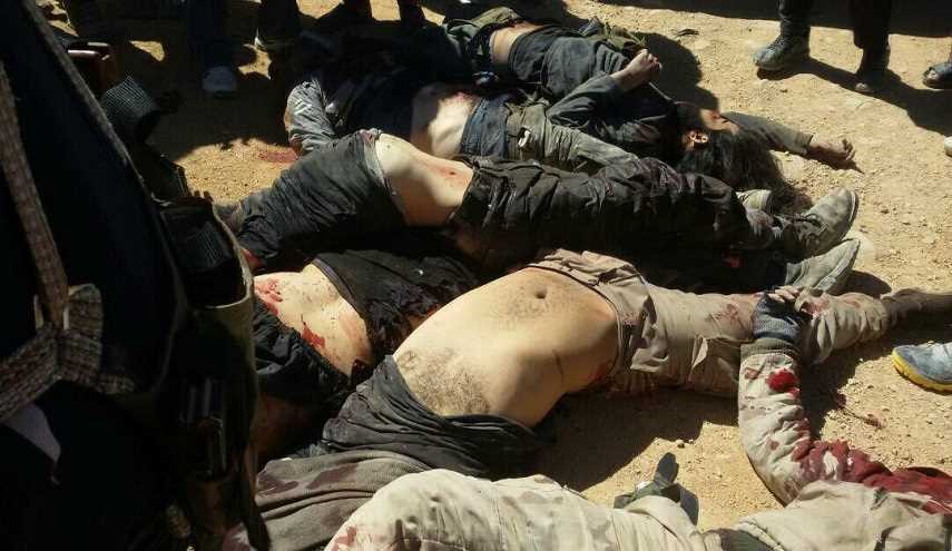 بالصور: جبهة النصرة تقتل 33 عنصرا من داعش في معارك بجرود عرسال
