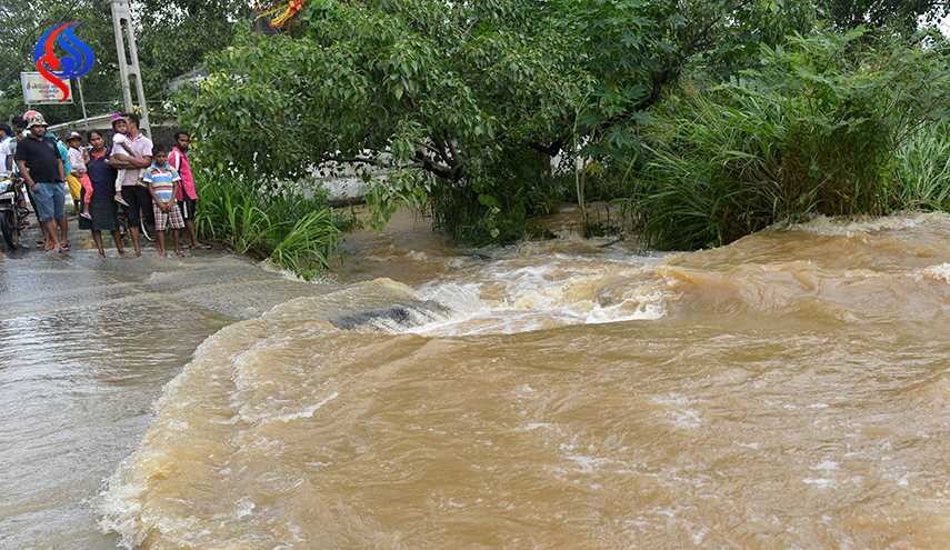 مصرع 122 شخصا على الاقل في فيضانات سريلانكا
