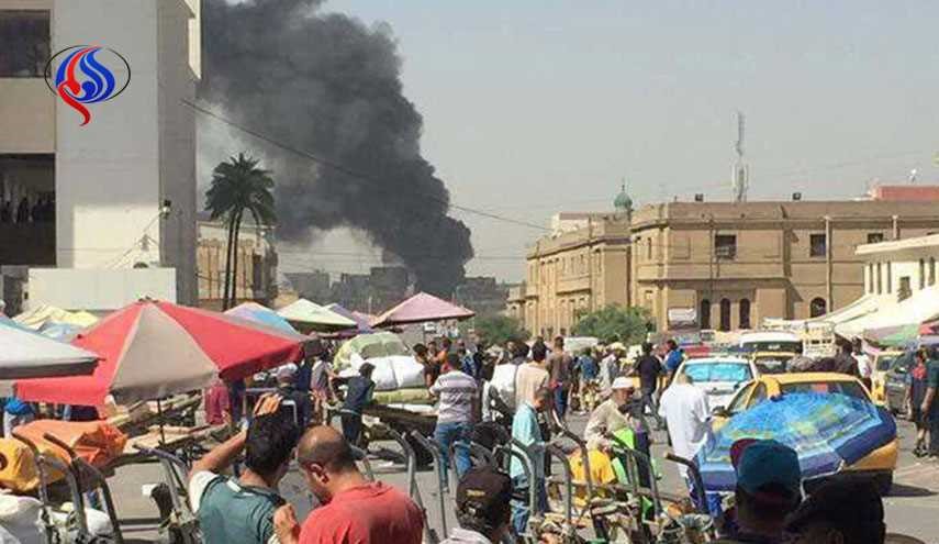 انفجار شدید مرکز بغداد را لرزاند +عکس