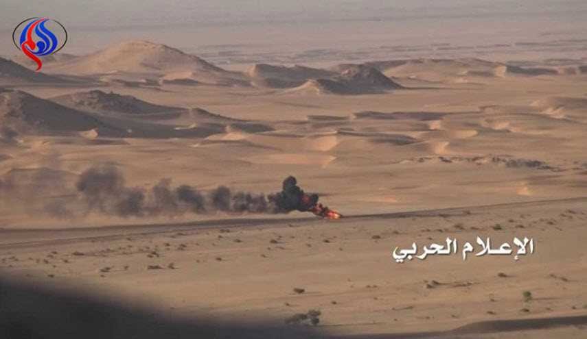 استهداف تجمعات مرتزقة الجيش السعودي شمال صحراء ميدي