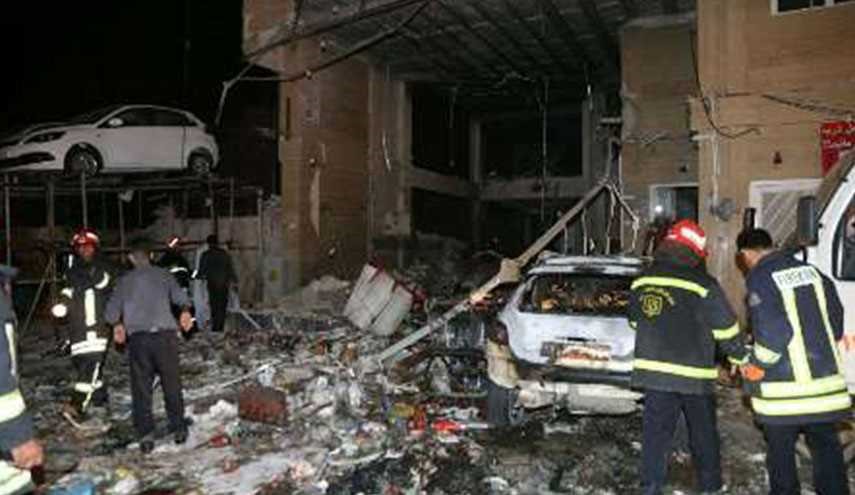 اصابة 35 شخصا بجروح طفيفة جراء انفجار في مركز تجاري بمدينة شيراز