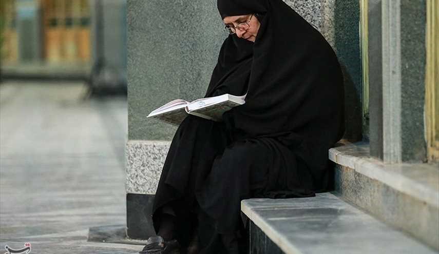جزءخوانی در حرم هلال ابن علی(ع) - آران و بیدگل/ تصاویر