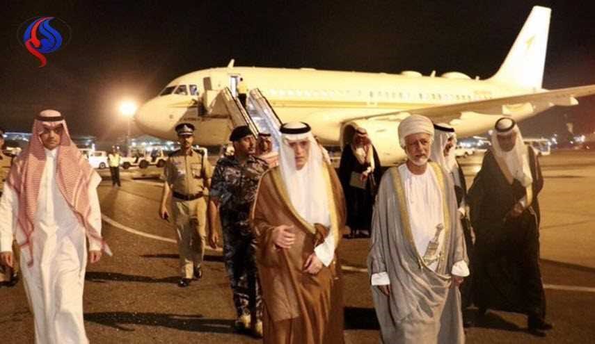 وزیرخارجه عربستان وارد عمان شد