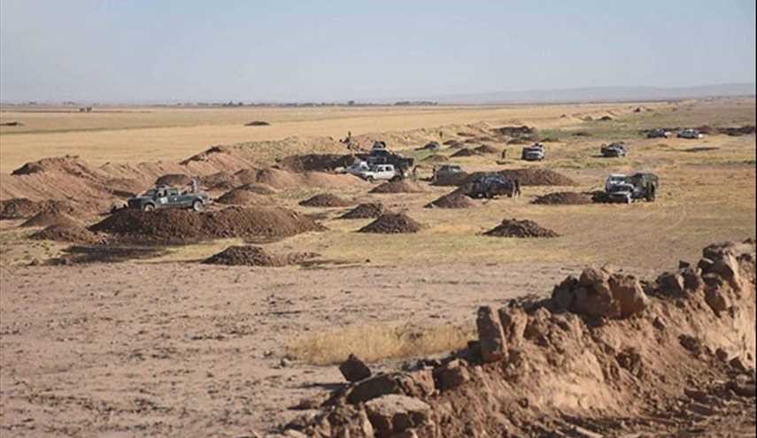 Iraqi Popular Forces at Syrian Border Position