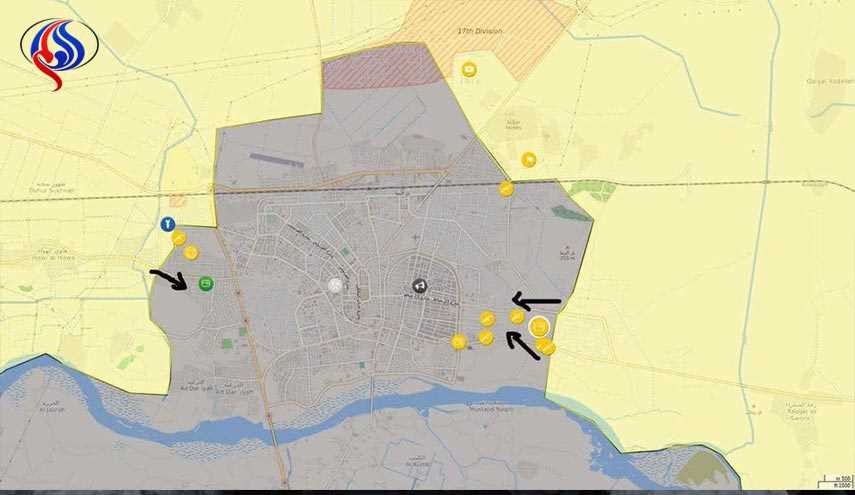 داعش مناطق آزاد شده در شرق رقه را باز پس گرفت
