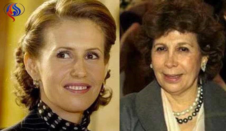 بالصورة.. ماذا فعلت والدة السيدة الأولى أسماء الأسد؟!