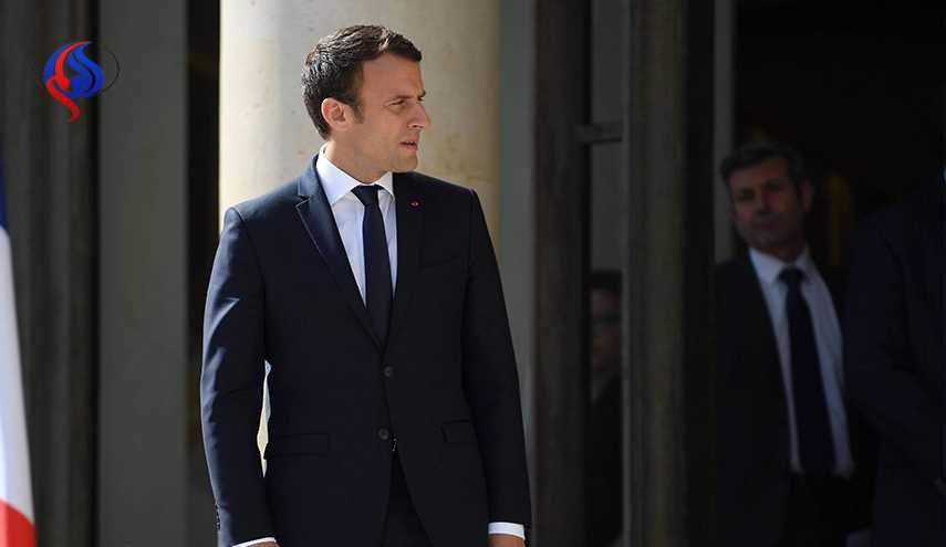 دیدار رئیس جمهور فرانسه با امیر قطر و ولیعهد ابوظبی