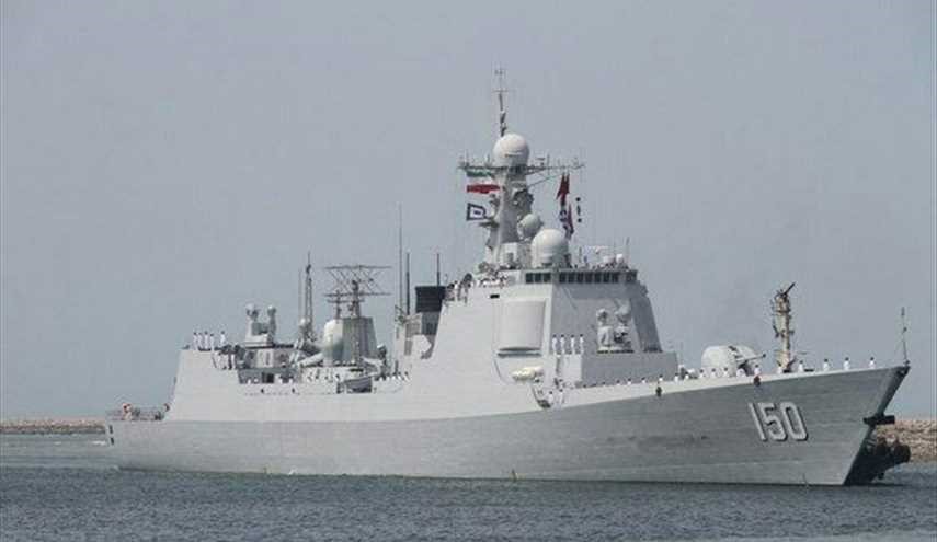 Chinese naval fleet docks in Southern Iran for joint drill