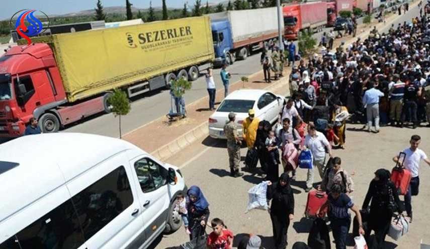 69 ألف سوري غادروا تركيا إلى بلادهم عبر بوابة 