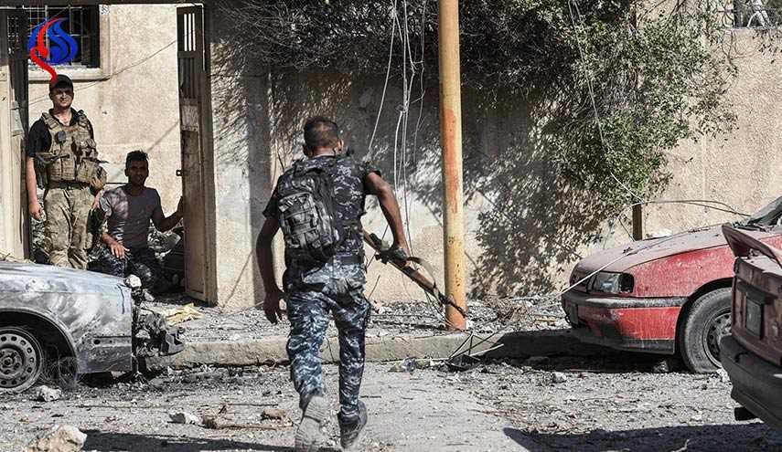 قوات مكافحة الارهاب تبدأ اقتحام حي الفاروق في أيمن الموصل
