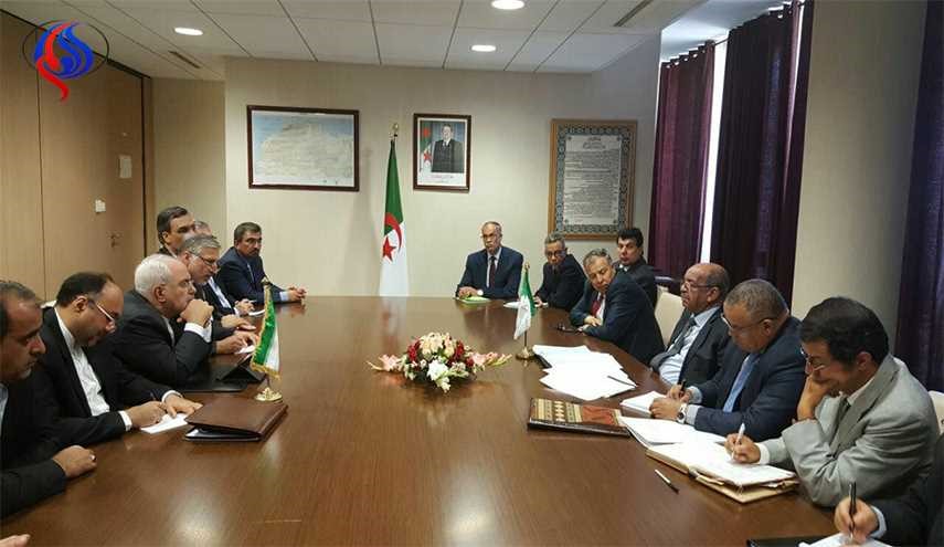 ظريف: إيران والجزائر لديهما سياسة مشتركة