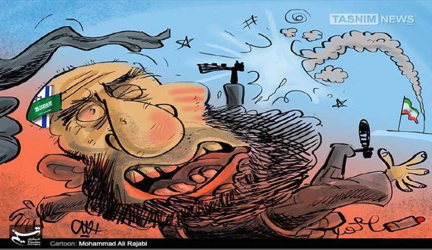 كاريكاتير.. اول صفعة ايرانية 