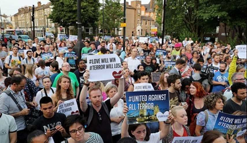 Vigil Held After Terror Attack On Muslim Worshippers in London