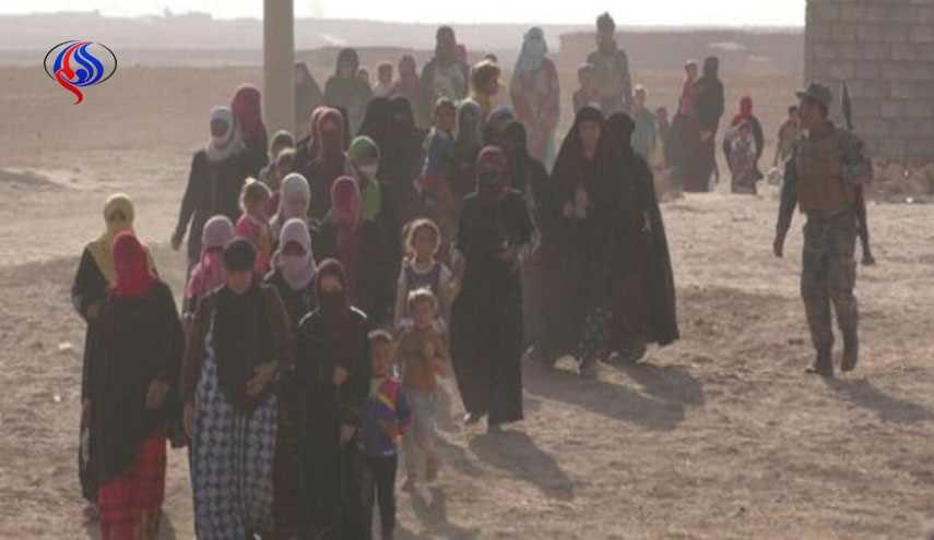 شهروندان موصل سپر انسانی تروریست های داعش