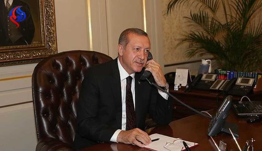 تماس تلفنی اردوغان با سران سعودی در باره  قطر
