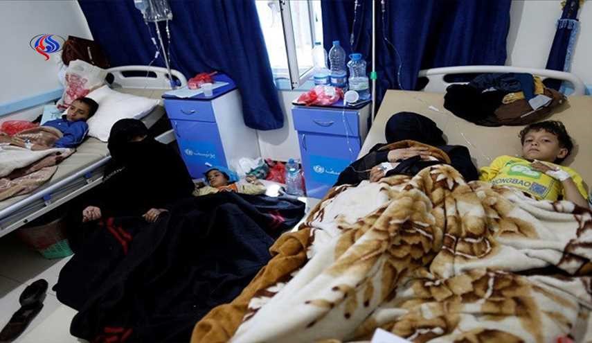 اليونيسف: 300 ألف إصابة كوليرا في اليمن خلال شهرين
