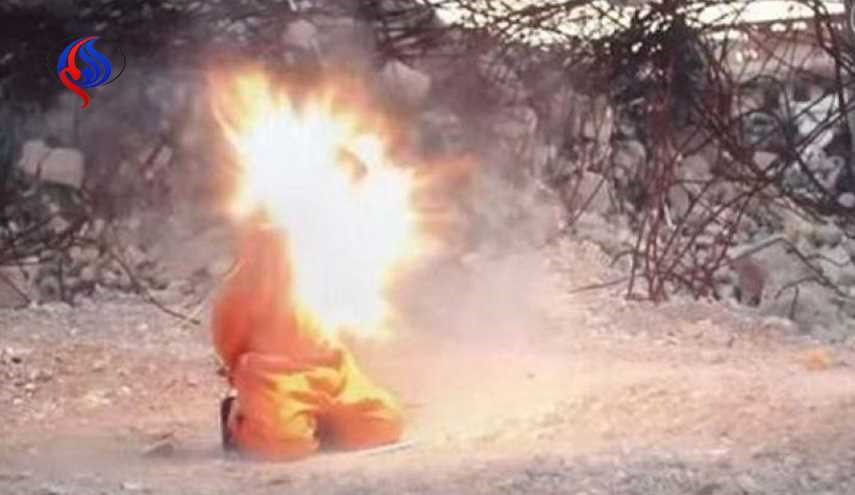 داعش، یک جوان داعشی را به این دلیل زنده سوزاند..
