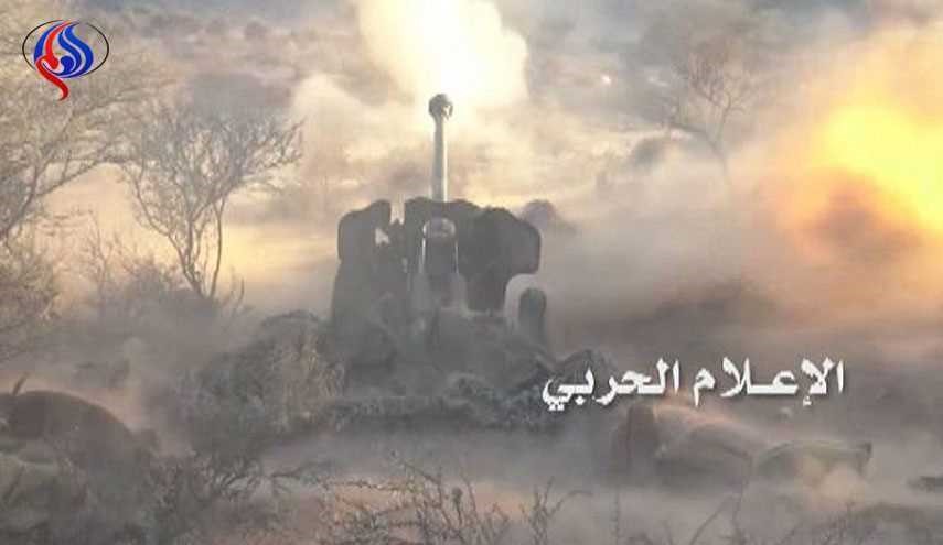 حمله نیروهای یمنی به مواضع مزدوران سعودی در تعز