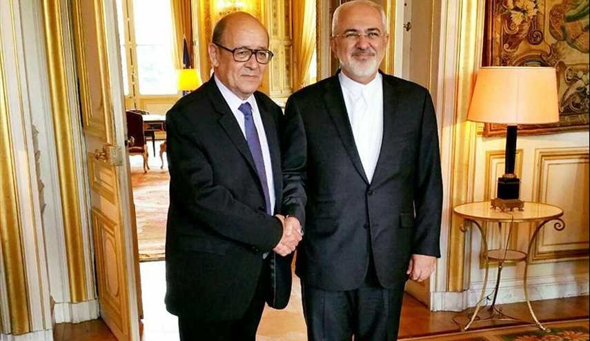 دیدار وزیران خارجه ایران و فرانسه