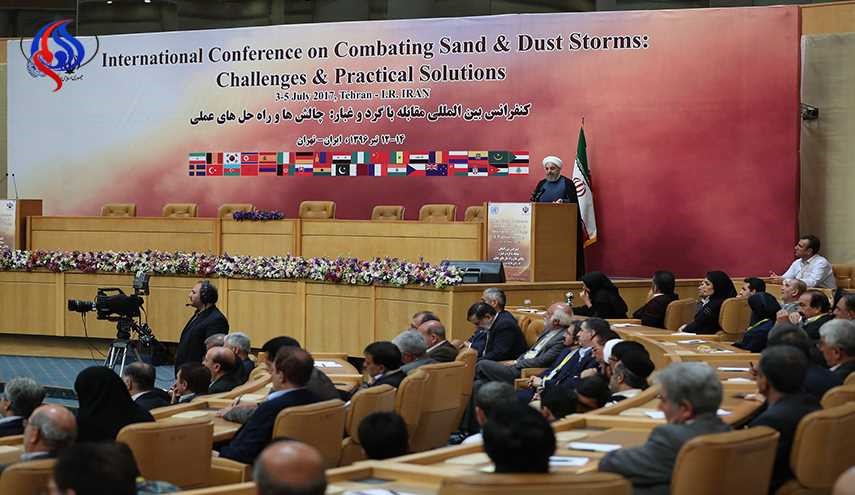 الرئيس روحاني: معالجة مشاكل البيئة تتطلب تعاونا دوليا واقليميا