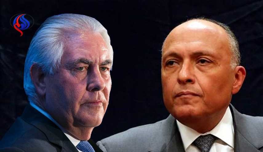 وزير خارجية مصر يبحث أزمة قطر مع تيلرسون