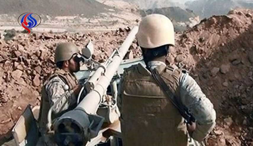 یگان توپخانه یمن مواضع نظامیان سعودی را هدف قرار داد