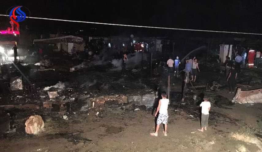 مقتل طفلة سورية جراء حريق في مخيم تل سرحون في لبنان