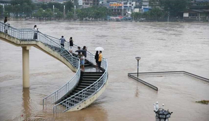 سيل شديد يضرب جنوب الصين