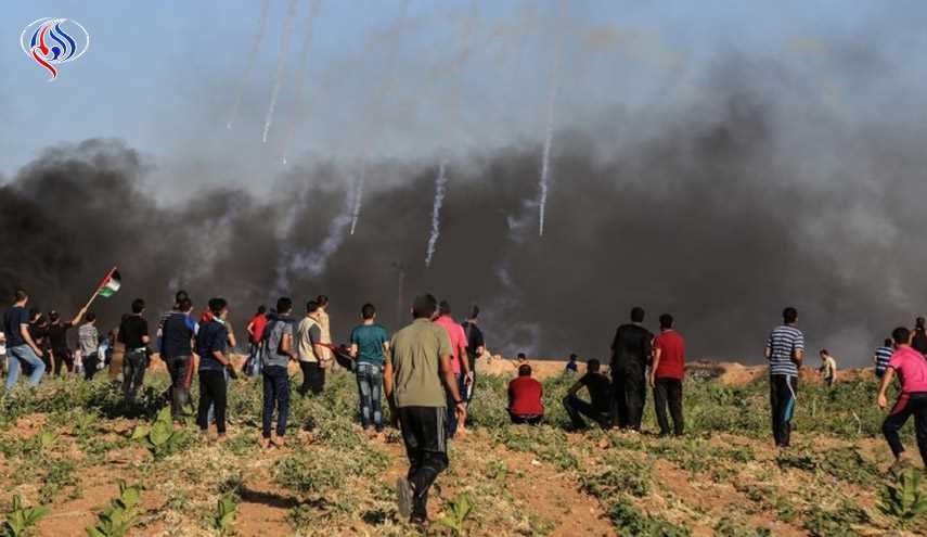 إصابة فلسطينيَين في المواجهات مع الاحتلال شمال قطاع غزة