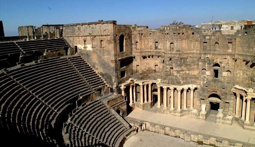 المسرح الروماني في البصرى سوريا