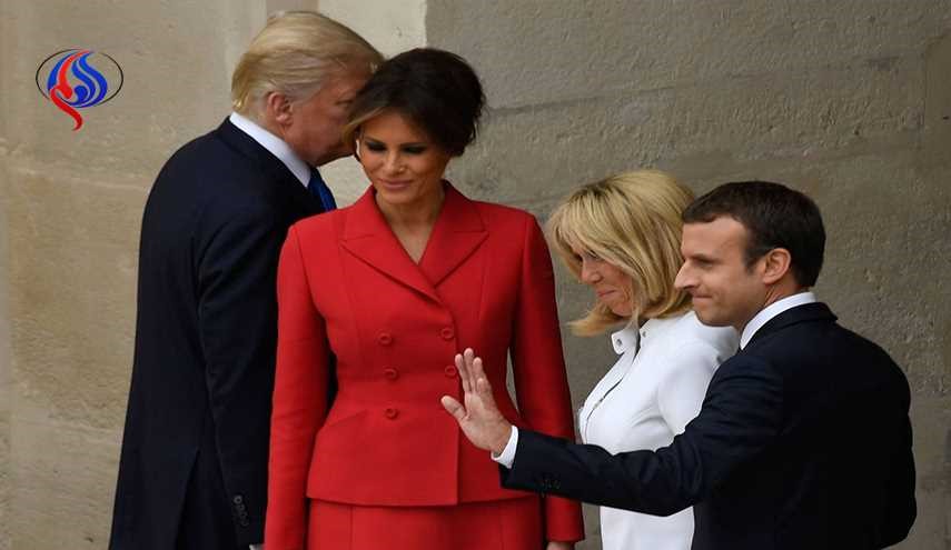 ترامب يغازل سيدة فرنسا الأولى ويشعل الغضب؛ هذا ما قاله لها !!
