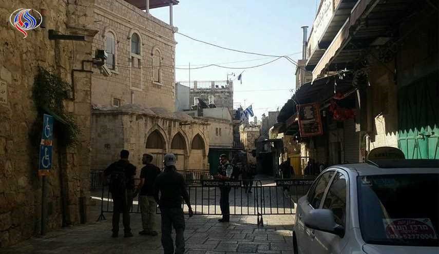 بالصور: الاحتلال يغلق البلدة القديمة من القدس بشكل كامل عقب عملية الأقصى المبارك