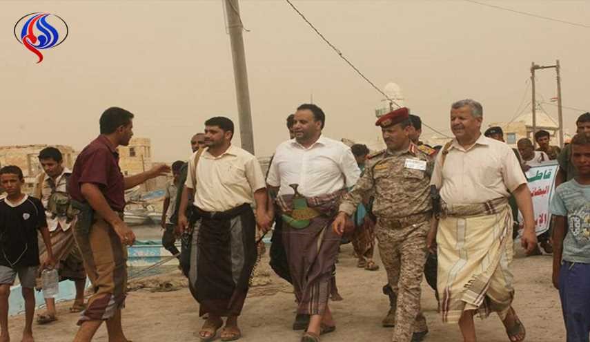 بالصور.. الصماد يقوم بزيارة تفقدية لجزيرة كمران وعدد من مديريات الحديدة