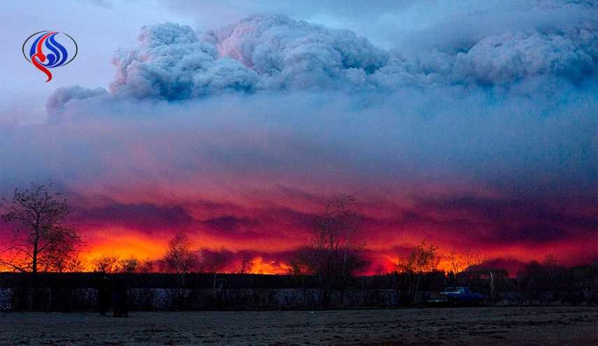 كندا تستعين بالجيش لمكافحة حرائق الغابات بعد اجلاء 39 الف شخص