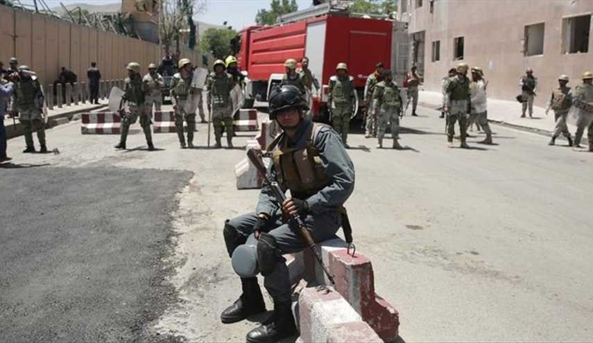 16 Afghan police killed in US strike: officials