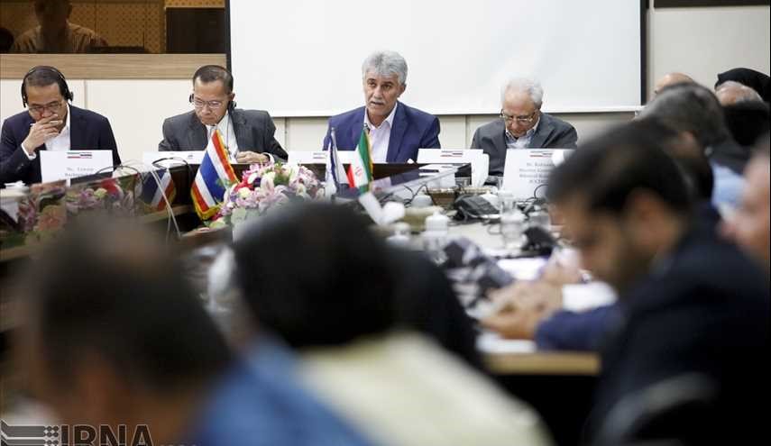 Iran, Thailand trade meeting in Tehran on July 24, 2017.