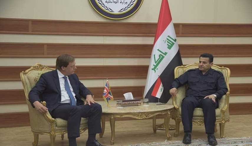 بغداد تبحث مع لندن انتصارات الموصل والعلاقات الثنائية