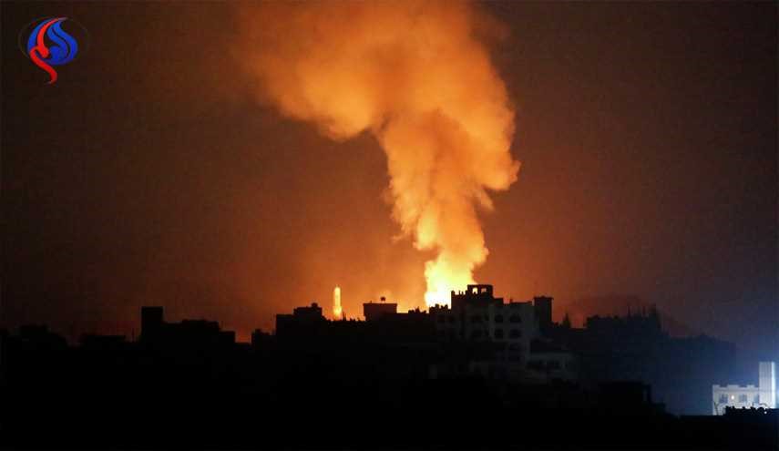 غارات ليلية عنيفة على صنعاء بعد استهداف قاعدة عسكرية سعودية