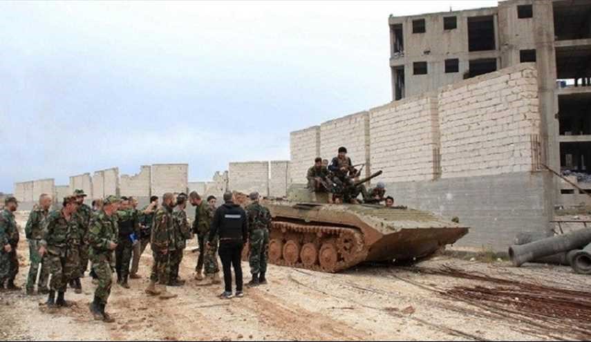 الجيش السوري يتقدم في تلال غرب السخة بريف حمص