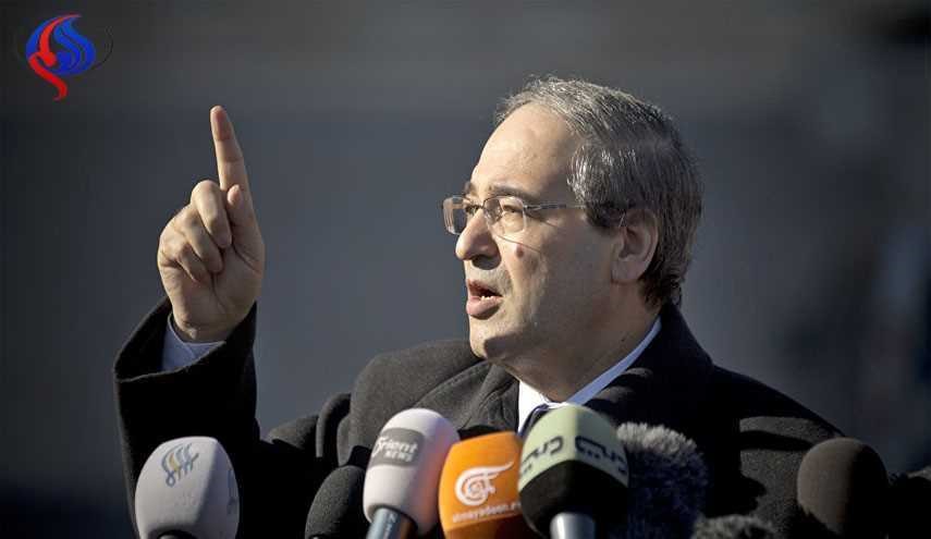 فيصل المقداد: الغرب يتاجر بالارهاب ولا يريد مكافحته