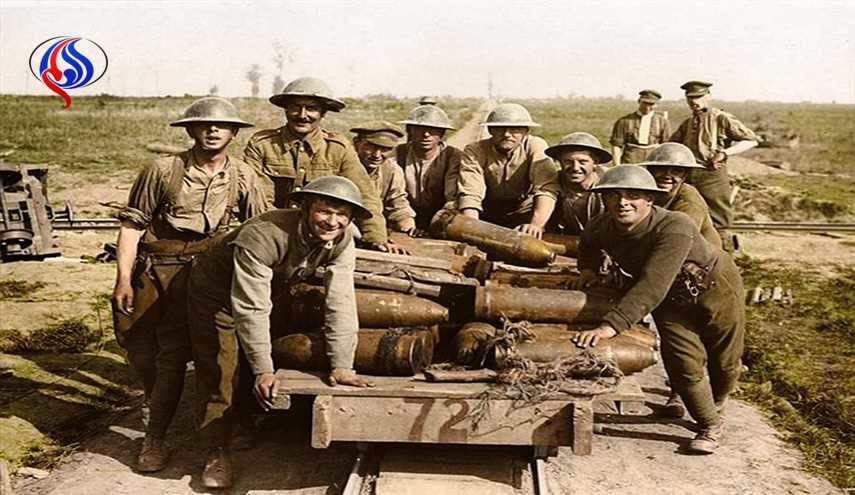 بالصور.. لأول مرة لقطات ملونة لجنود الحرب العالمية الأولى في باشنديل