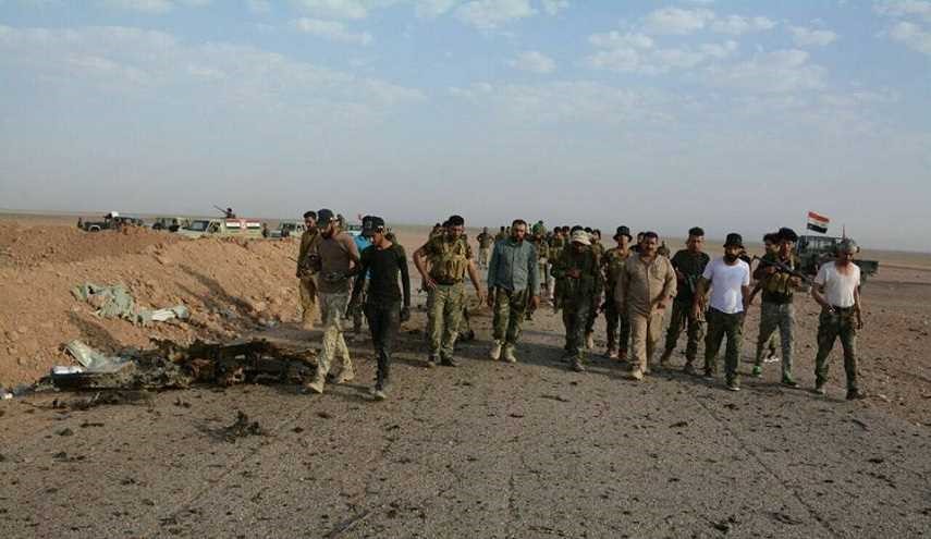 الحشد يقتل 10 دواعش خلال صد تعرض لهم على الحدود السورية العراقية