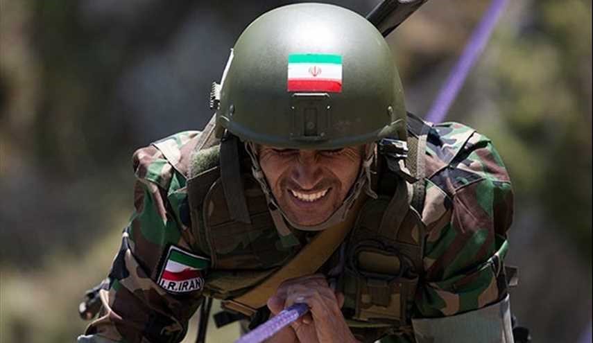 Iranian Military Servicemen at 'Elbrus Ring' Competition