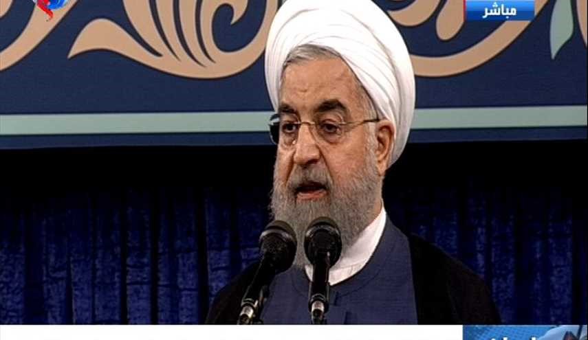 روحاني: نشكر الله لأنه جعلنا نعيش عهد الثورة الاسلامية