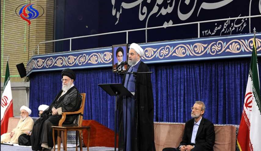 بالصورة.. حضور كريمات الامام الخميني (ره) في مراسم المصادقة على حكم رئاسة روحاني
