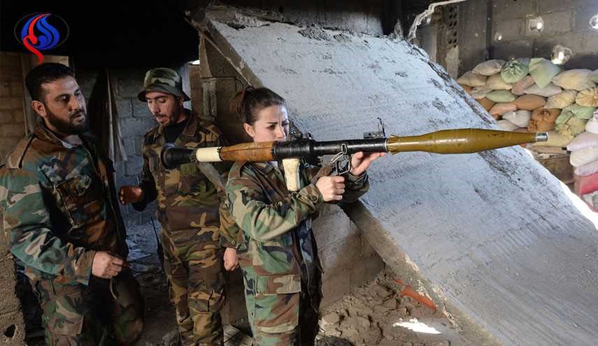 الجيش يدمر مواقع للنصرة وداعش بغوطة دمشق وريف حماه